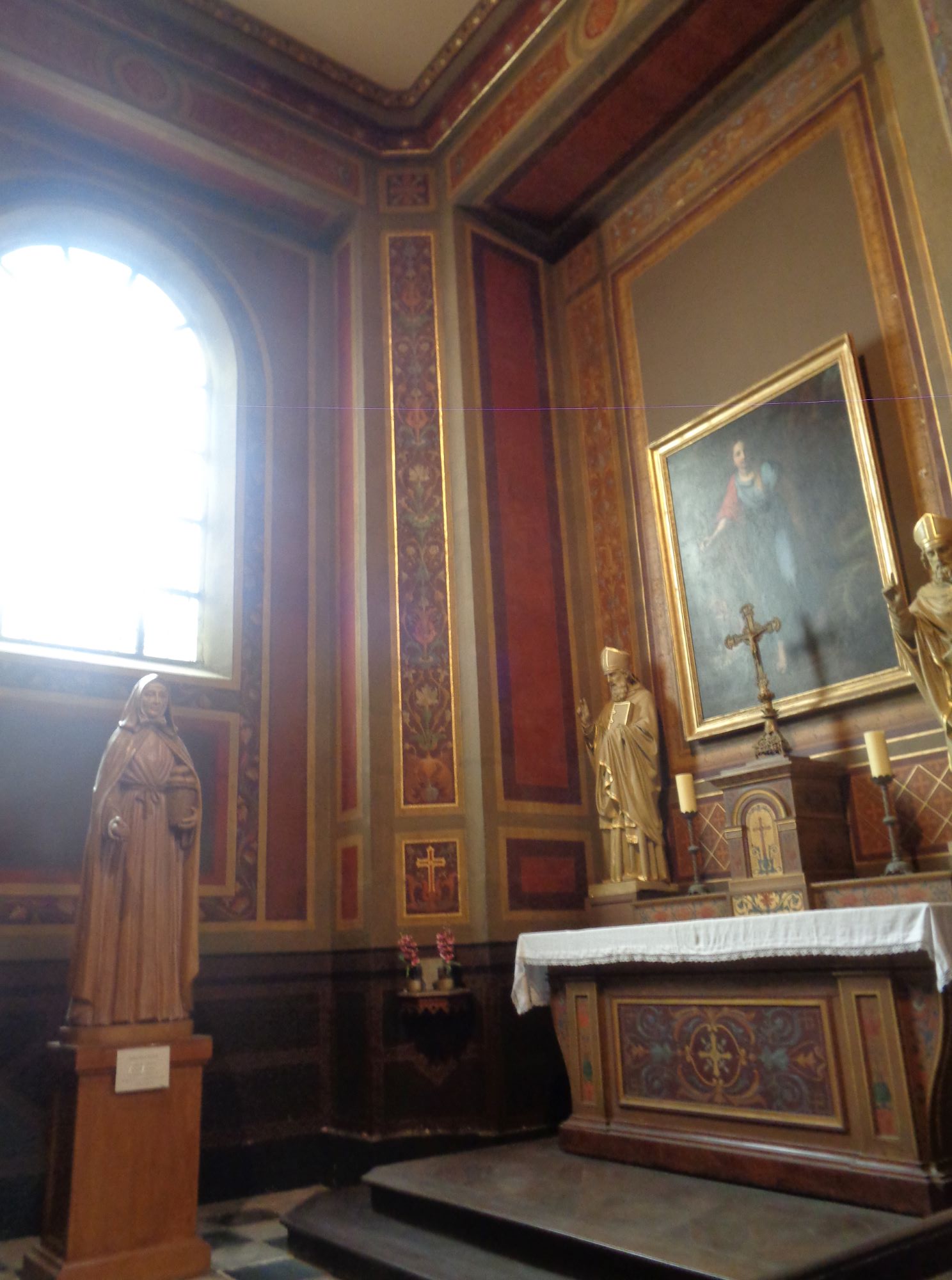 Rennes Cat Saint Pierre chapel Sainte Marguerite oct24