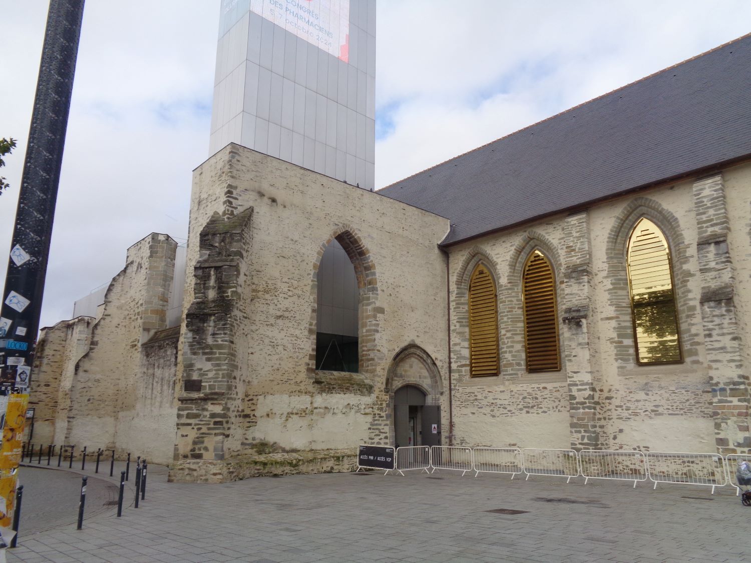 Rennes former Couvent des Jacobins congress hall entr oct24