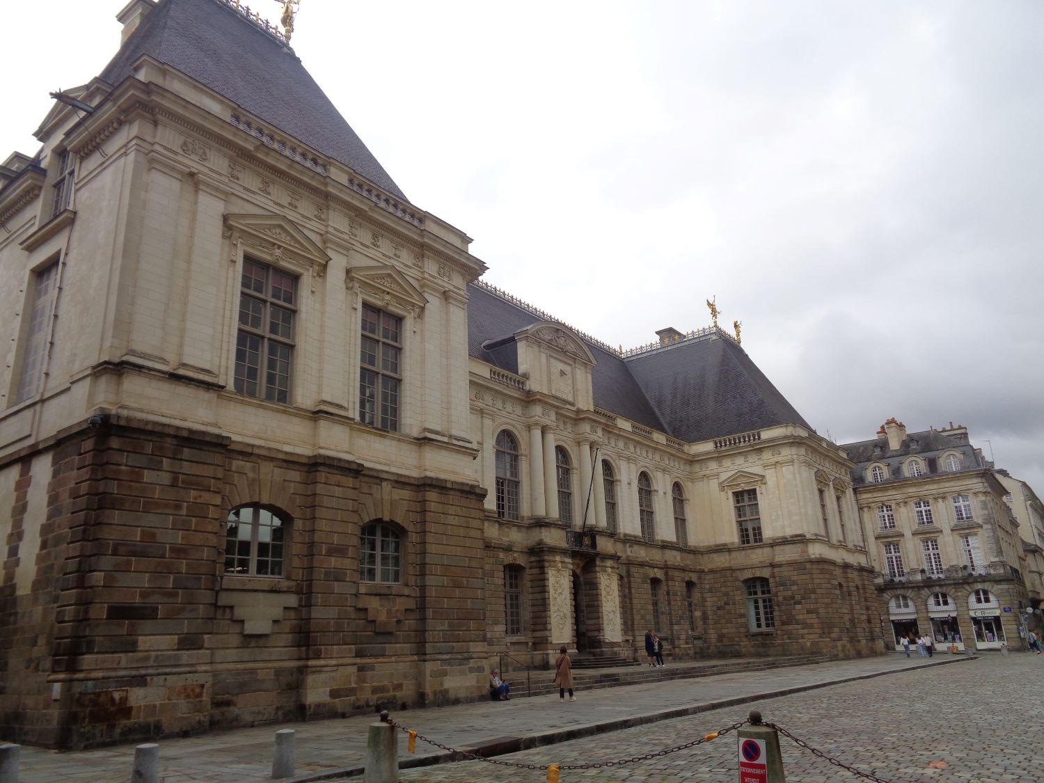 Rennes former parlement de Bretagne front oct24