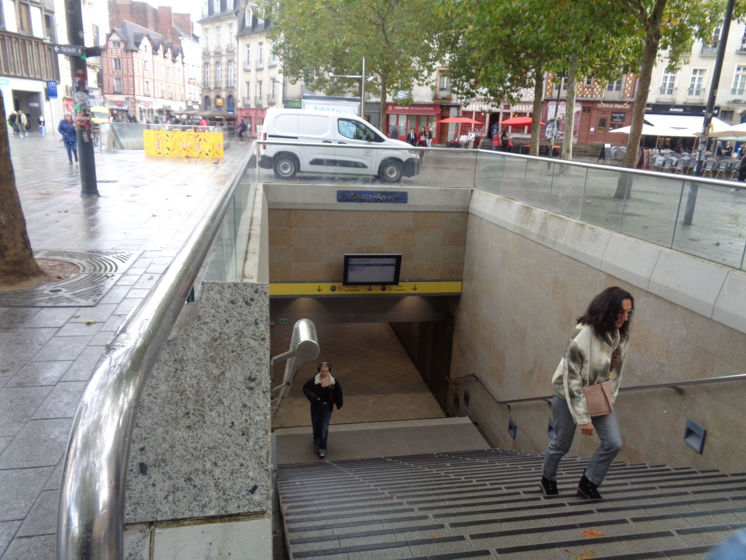 Rennes metro Sainte Anne oct24