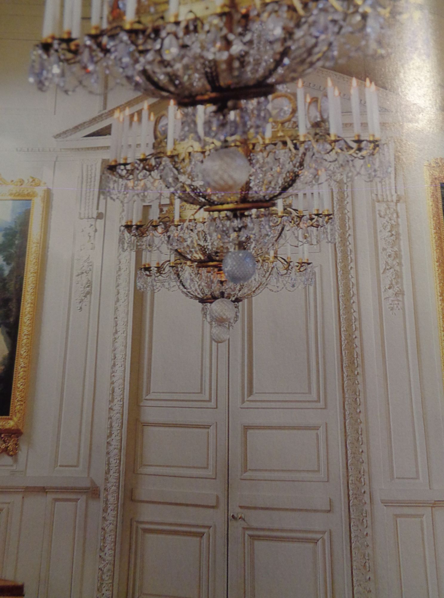 Versailles Grand Trianon galerie de Cotelle lamp mar09