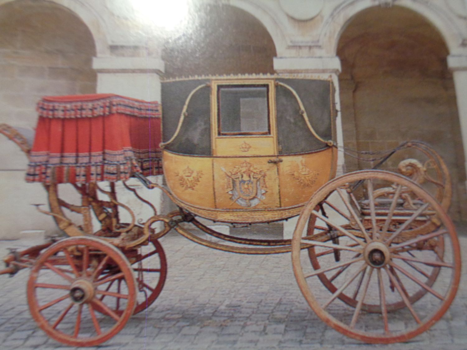 Versailles grande ecuries carriage museum the baptism of duke bordeaux gson charles X 1821 mar09