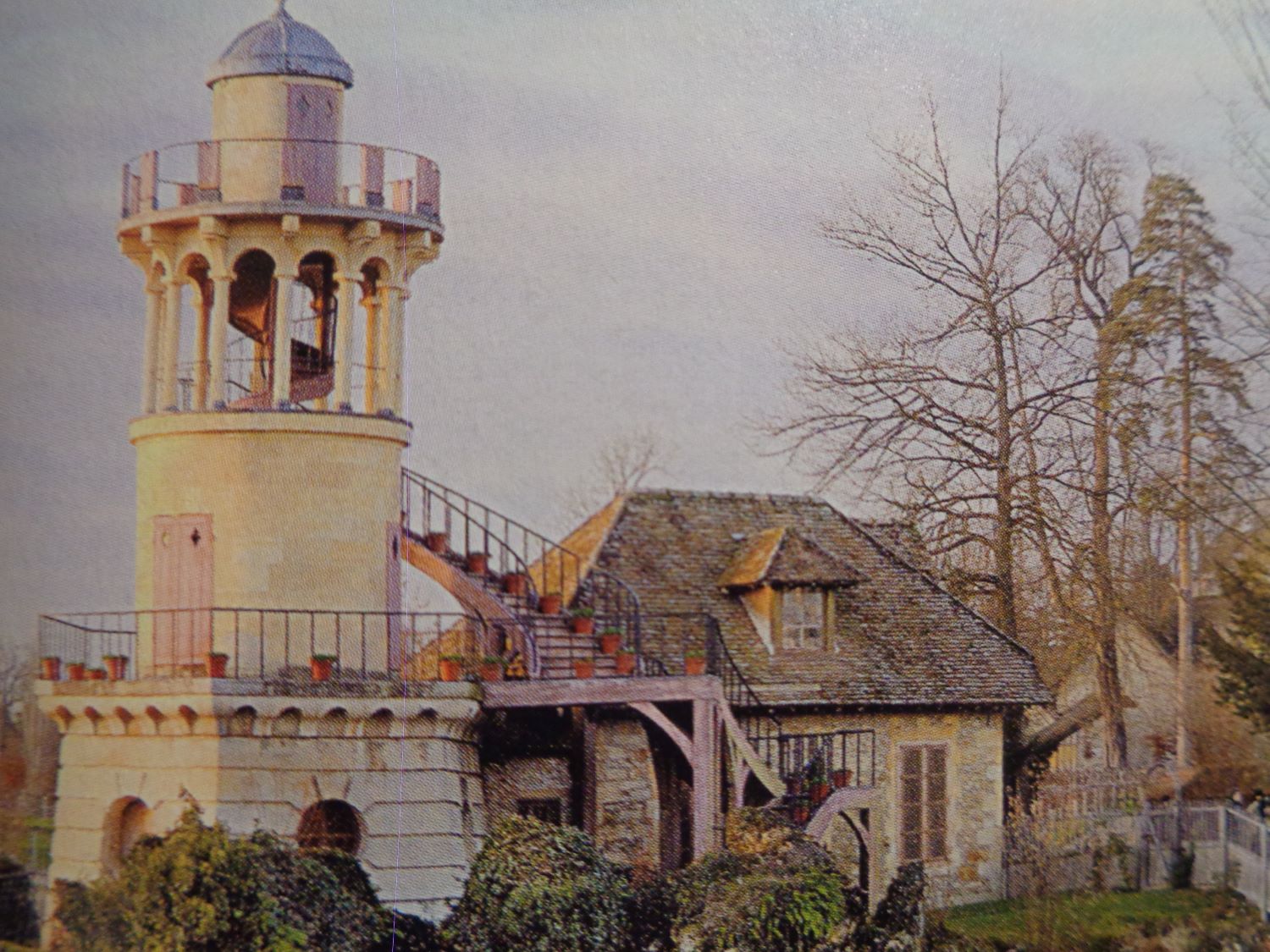 Versailles Hameau de la reine marie antoinette tour marlborough mar09