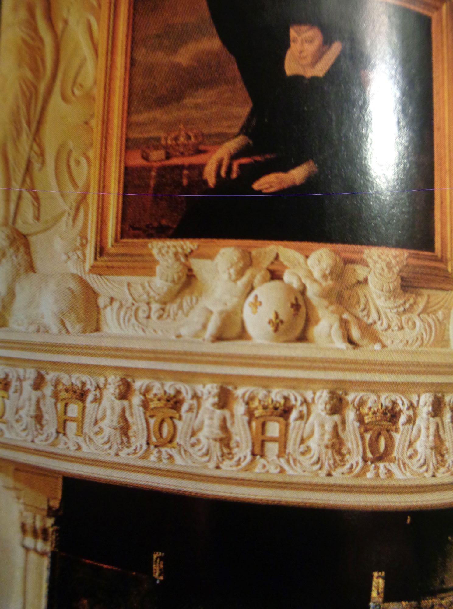 Chenonceau château chambre Diane de Poitiers c2009