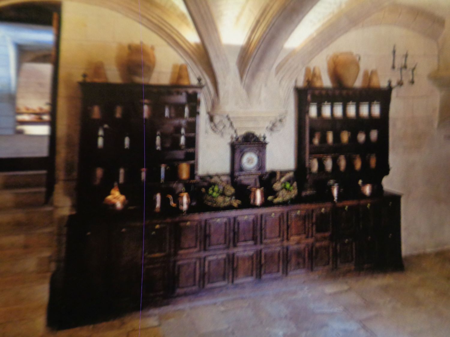 Chenonceau château cuisines c2009