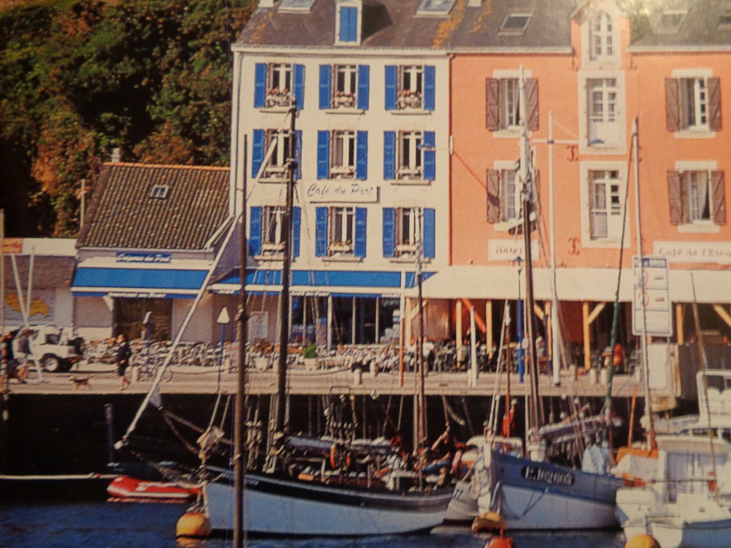 Île de Groix port Tudy quais c2009