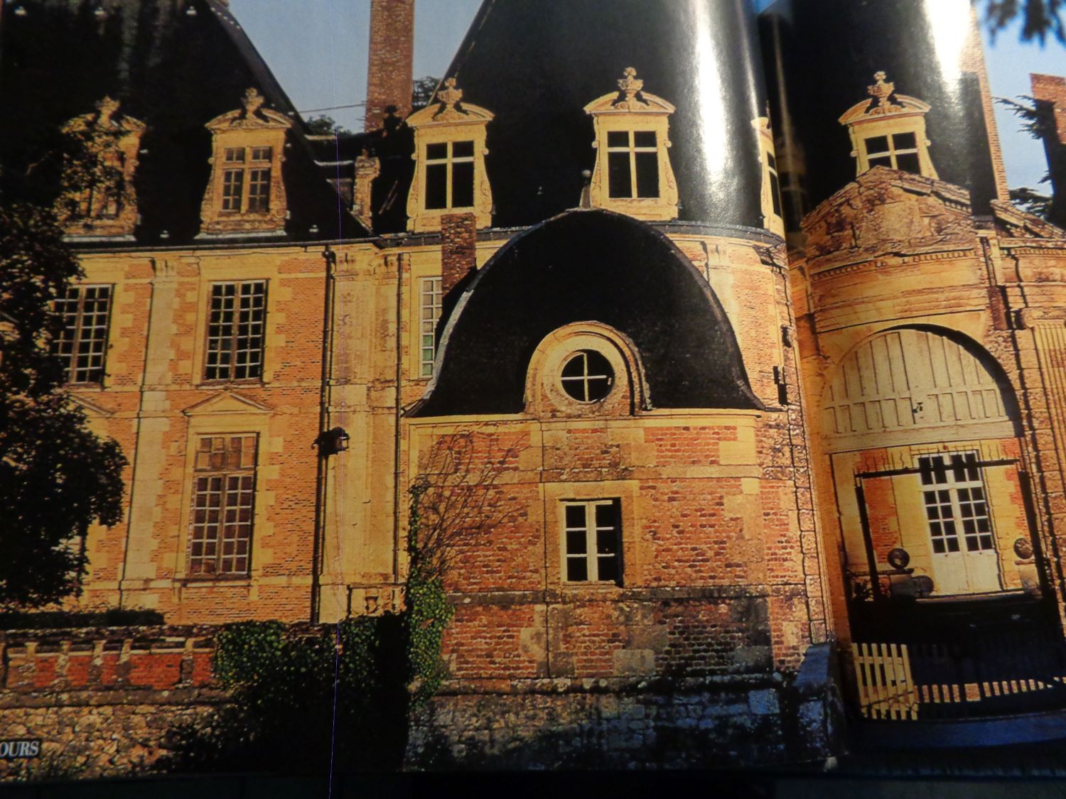 La Ferté Saint Aubin château 17C front c2009