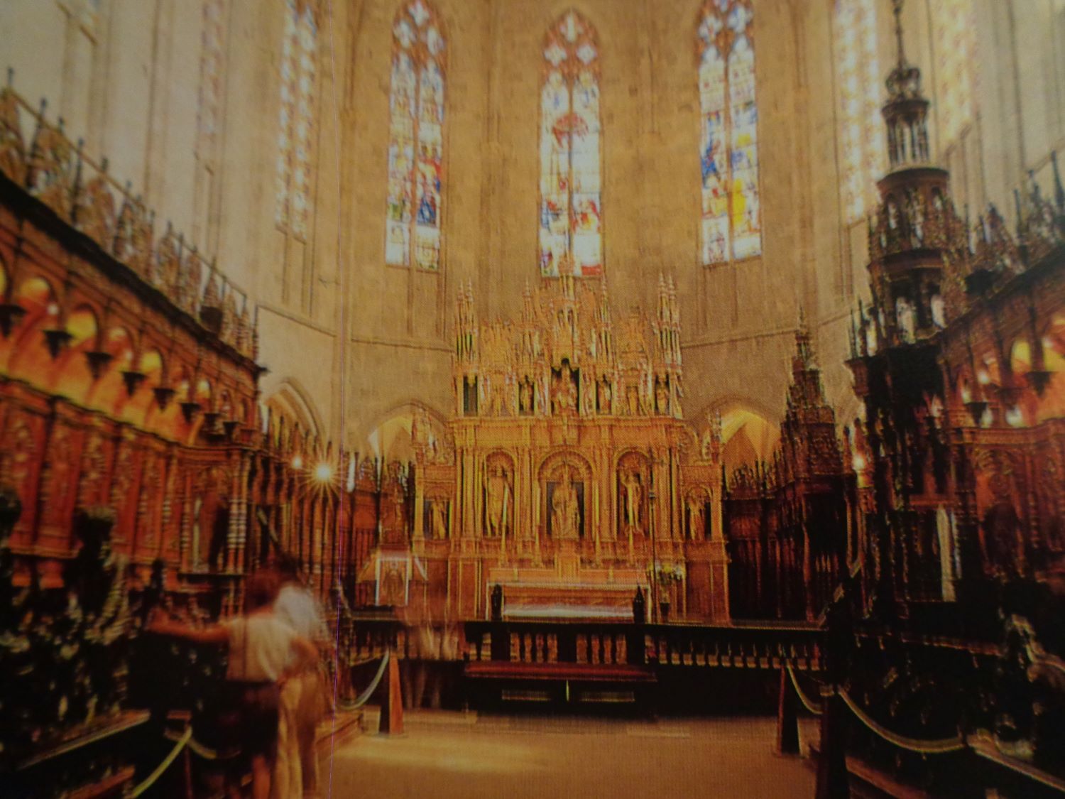 Saint Bertrand de Comminges cathedral Sainte Marie chevet gothique 14C choir renaissance 16C c2010