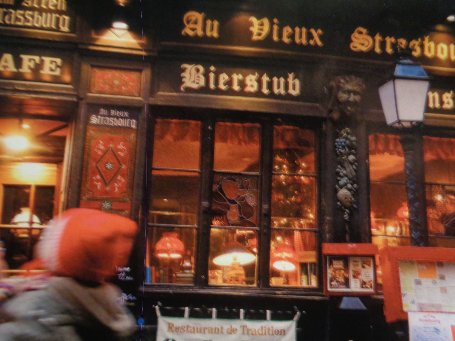 Strasbourg rue des Orfévres Aux vieux Strasbourg pub c2009