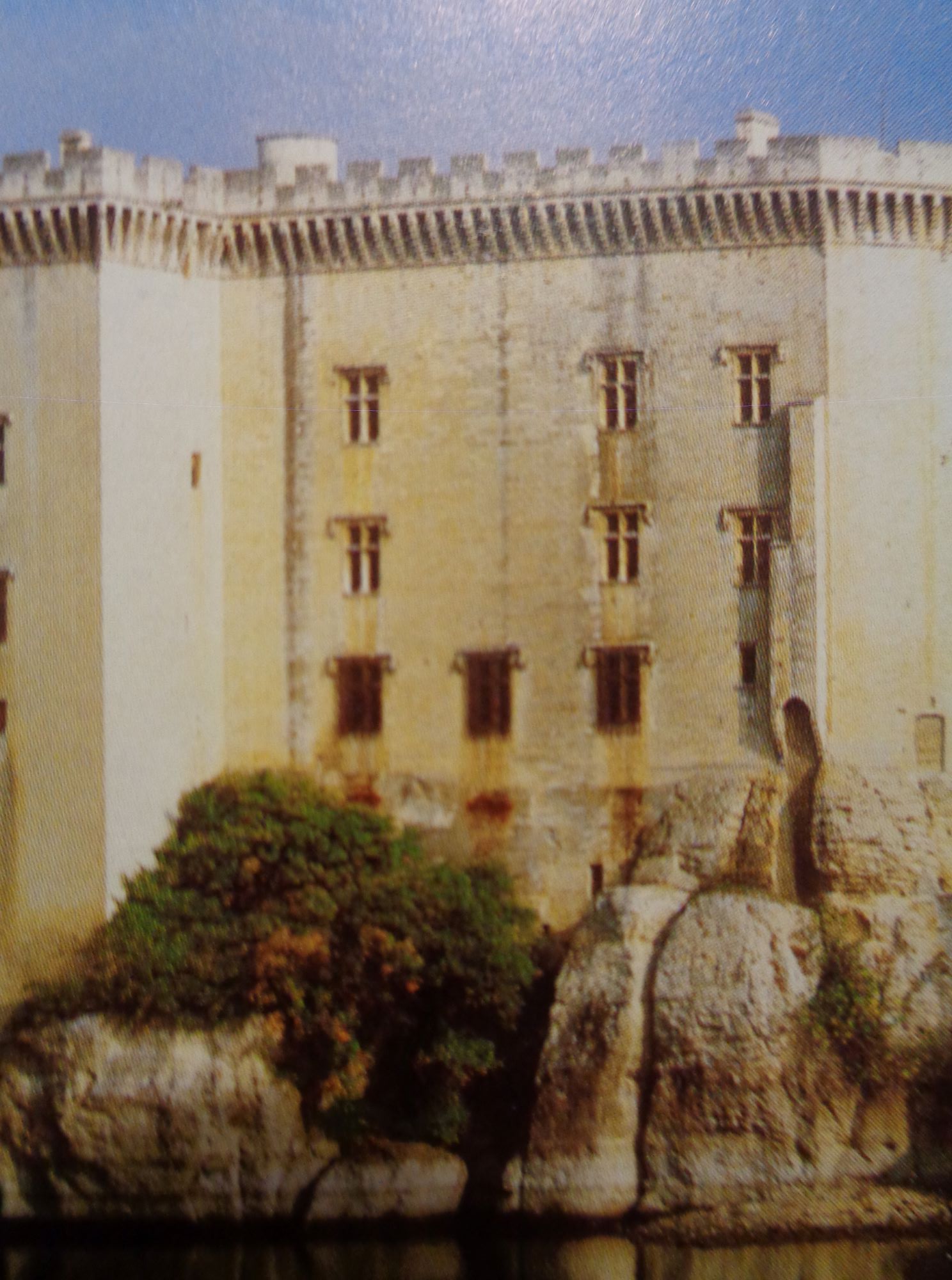 Tarascon château du Roi Réne across river c2007