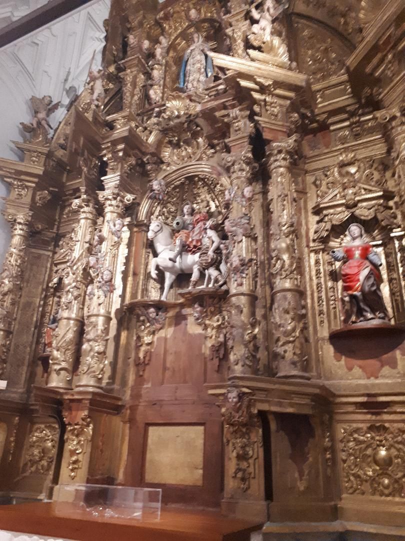 Arévalo former ch San Martin fine arts mus altar dec24