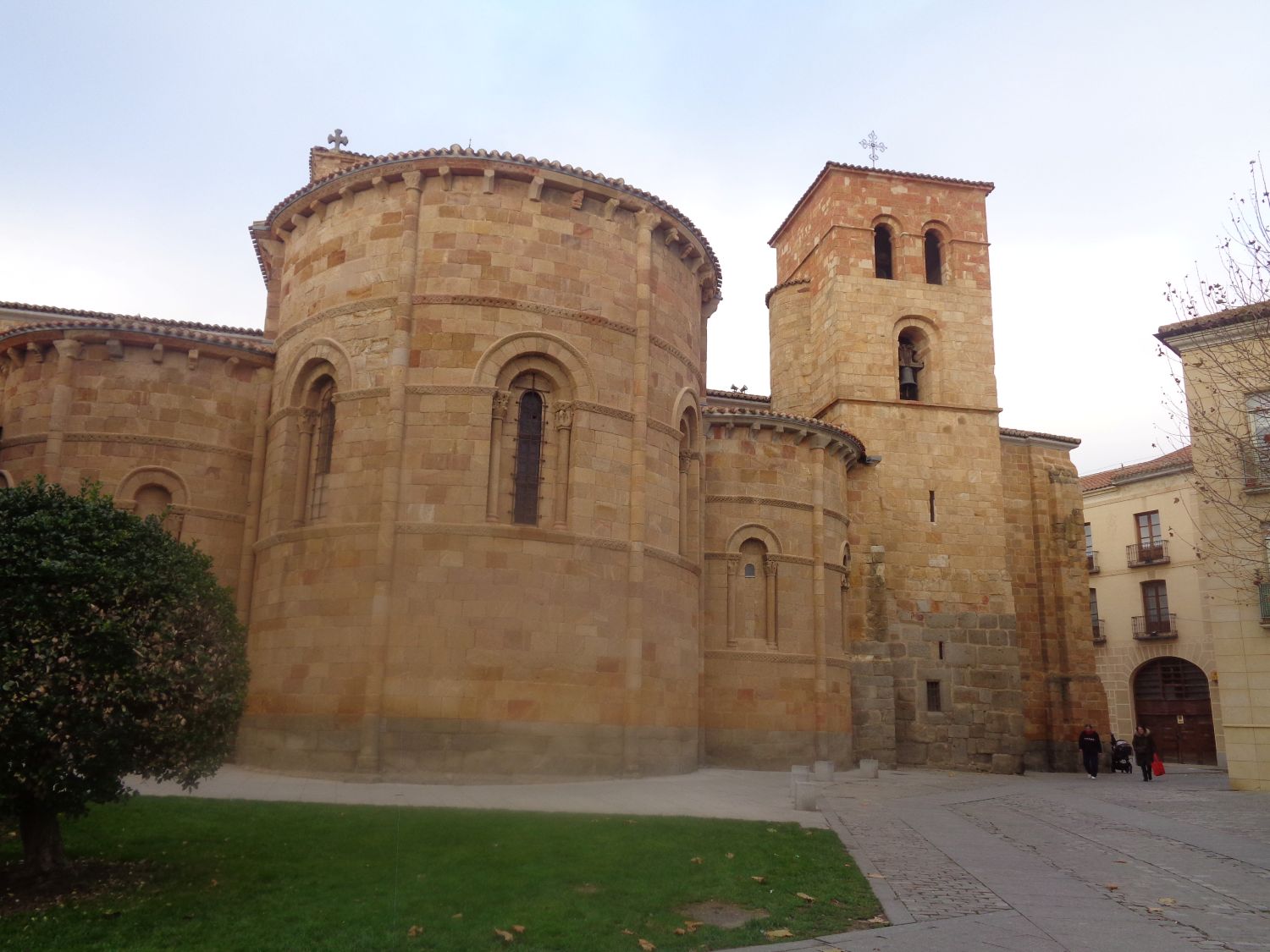 Avila Basilica San Vicente belltower dec24