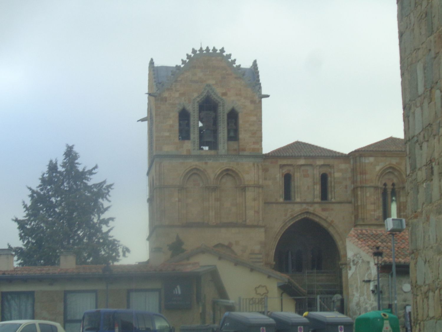 Avila Basilica San Vicente front dec24