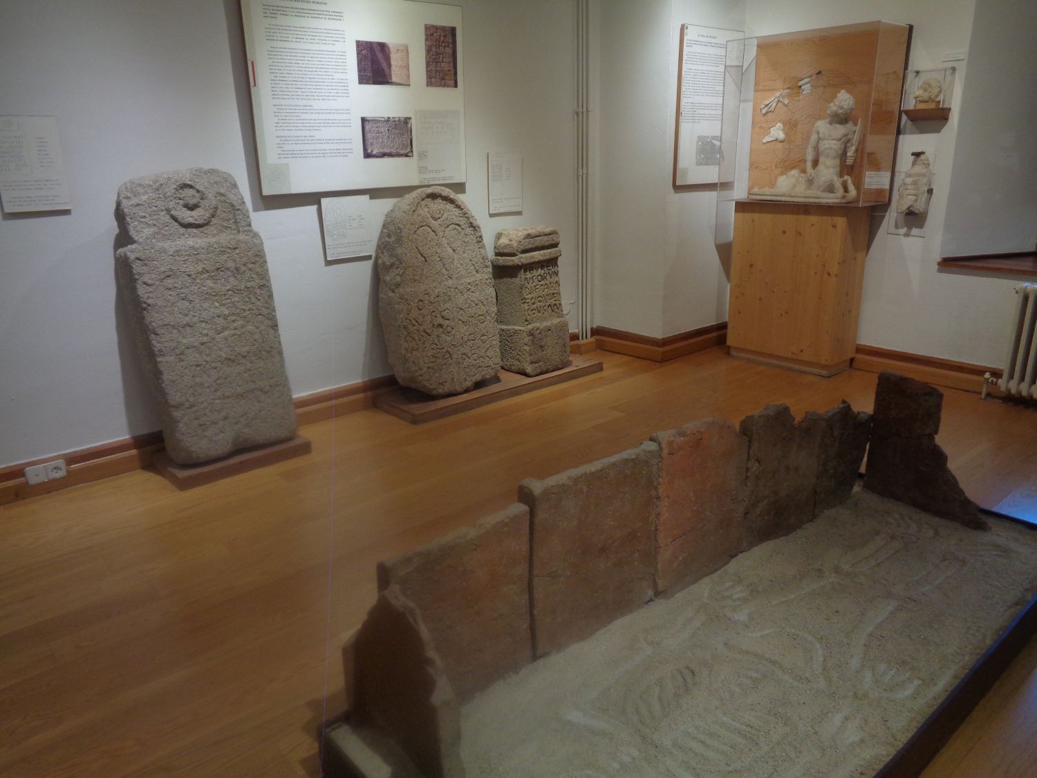 Avila palacio de los Deanes museo de Avila stone slabs dec24