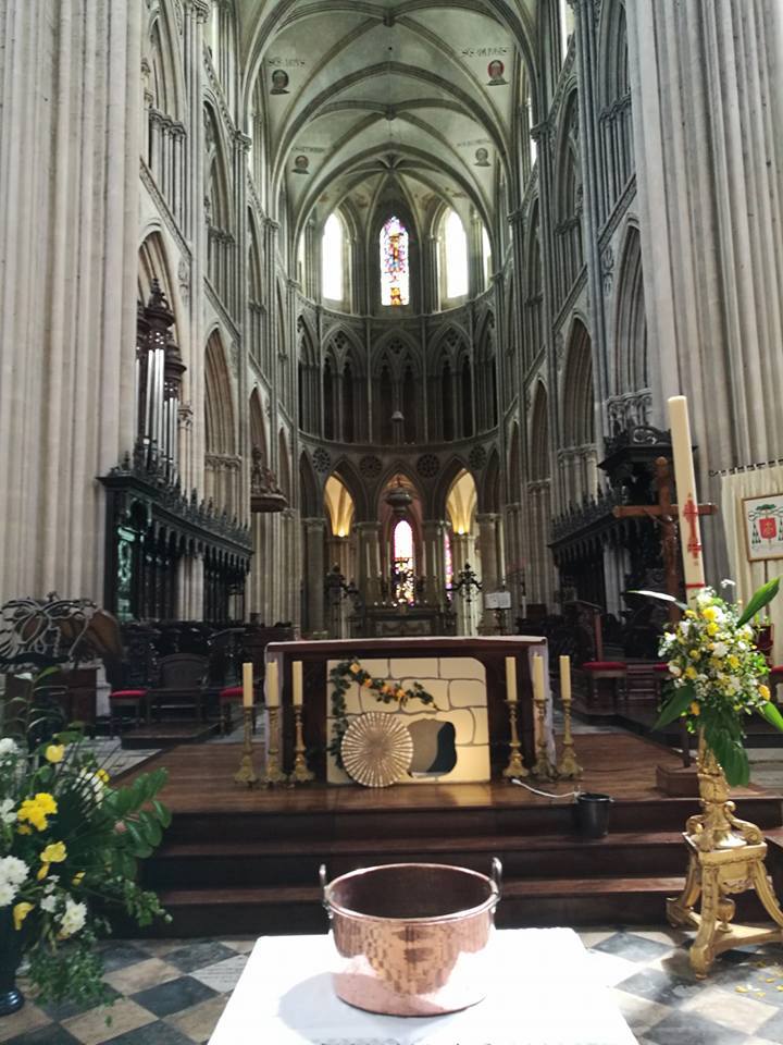 Bayeux Cathédrale Notre Dame choir c2023