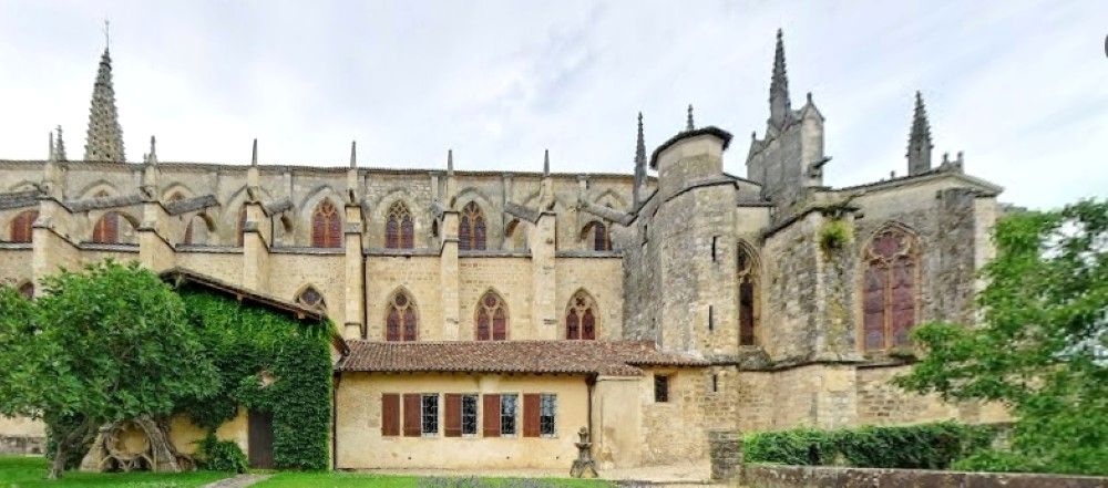 Bazas Cathédrale Saint Jean Baptiste side c2009