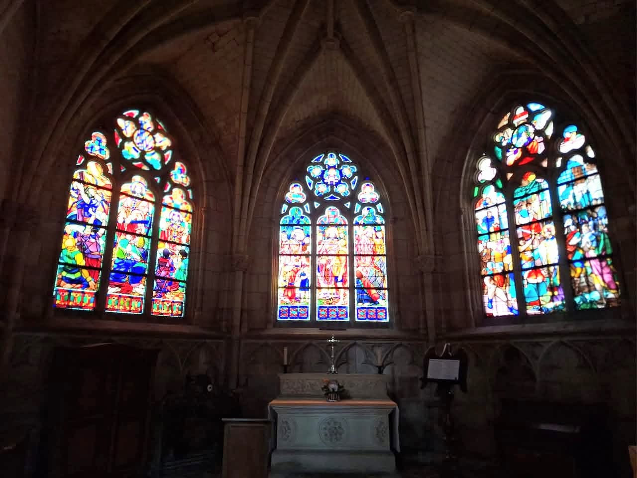 Epine Basilique Notre Dame de l'épine chapel 2 dec22