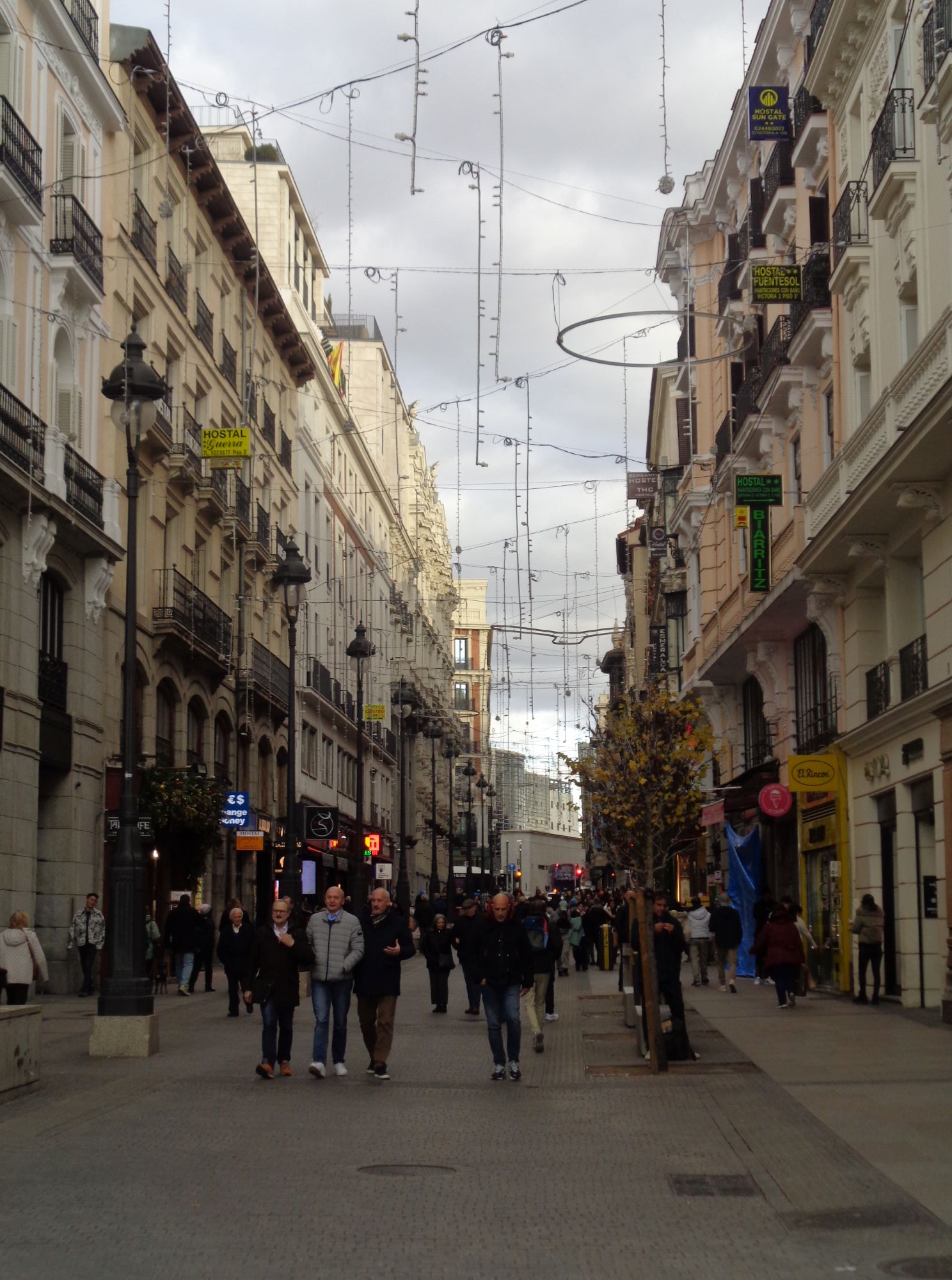 Madrid carrera de San Jeronimo dec24
