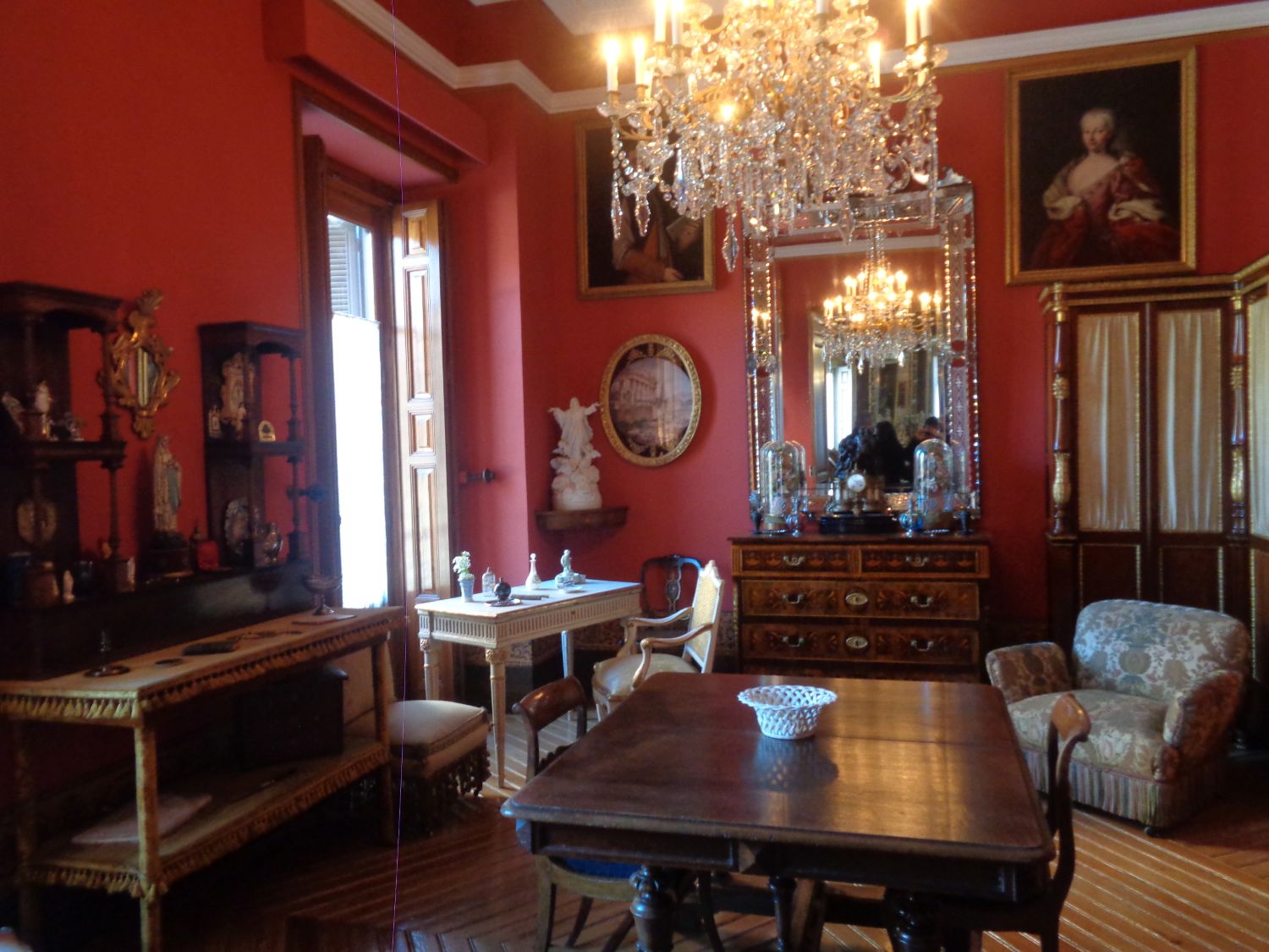 Madrid museo Cerralbo C Ventura Rodriguez 17 dining room dec24