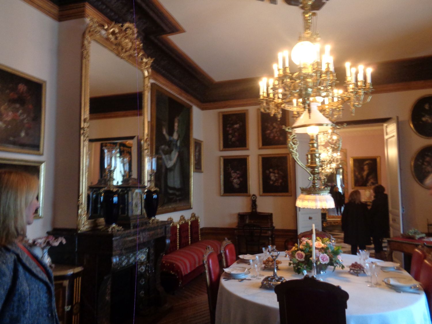 Madrid museo Cerralbo C Ventura Rodriguez 17 dining room serving dec24