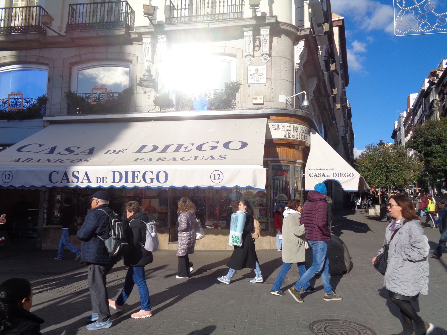 Madrid Puerta del Sol Casa Diego dec24