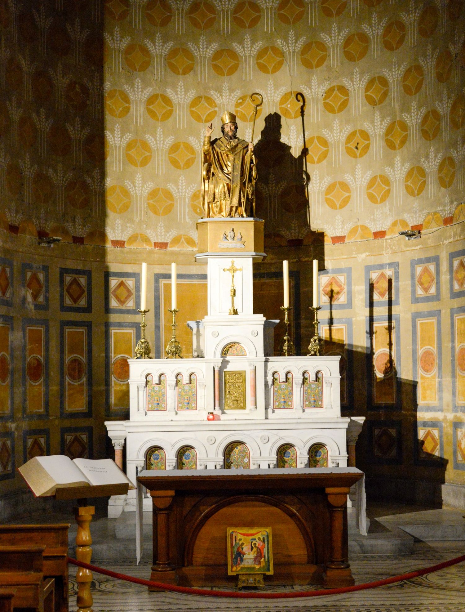 Marseille Cathédrale Sainte Marie Majeure chapelle Saint Lazarus dec24