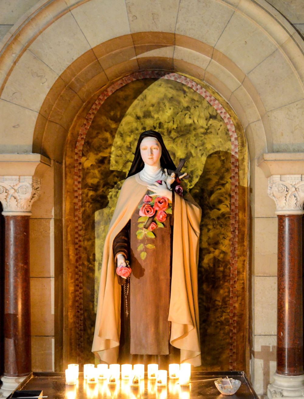 Marseille Cathédrale Sainte Marie Majeure Sainte Thérése de Lisieux dec24