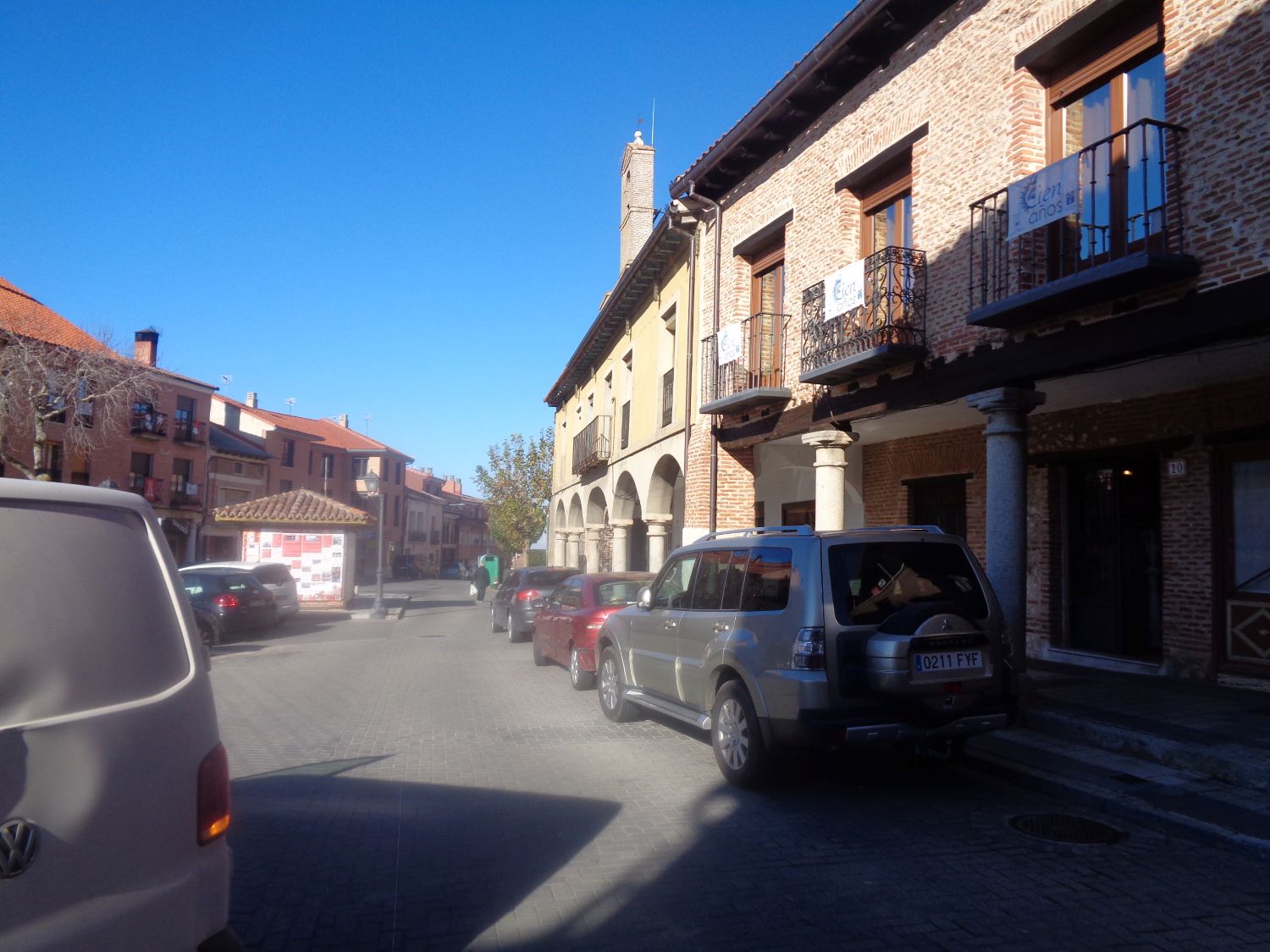 Olmedo Plaza Mayor to torre del reloj dec24