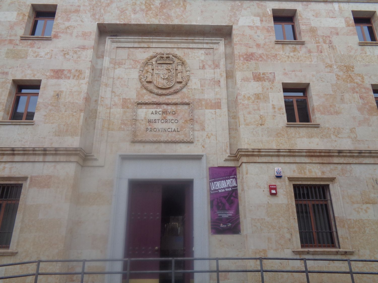 Salamanca Archivo historical front dec24