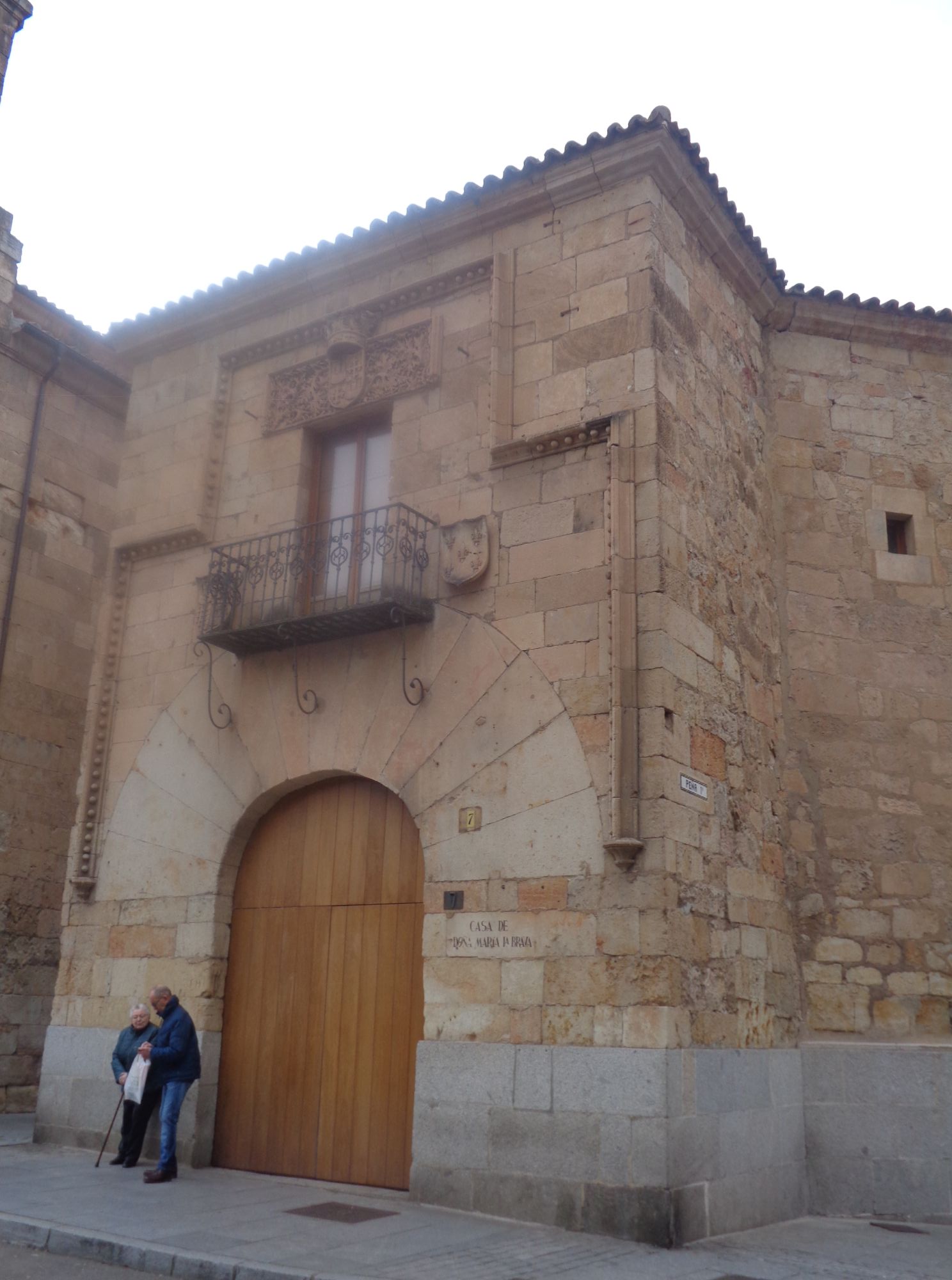 Salamanca casa de doña maria la brava dec24