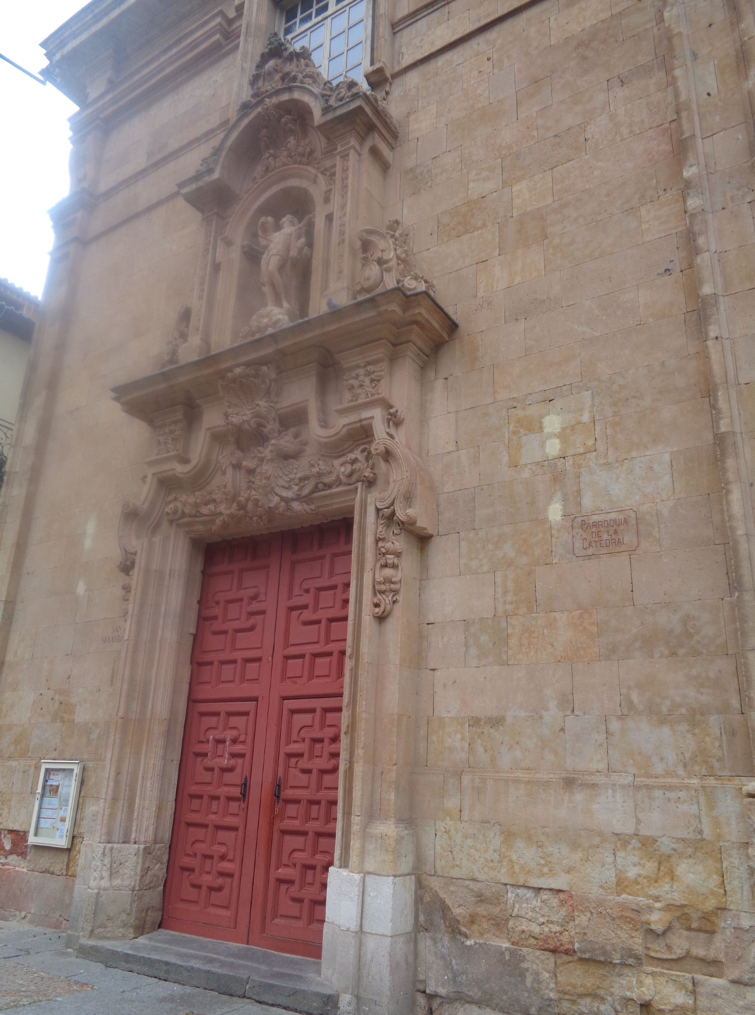 Salamanca catedral parish house dec24