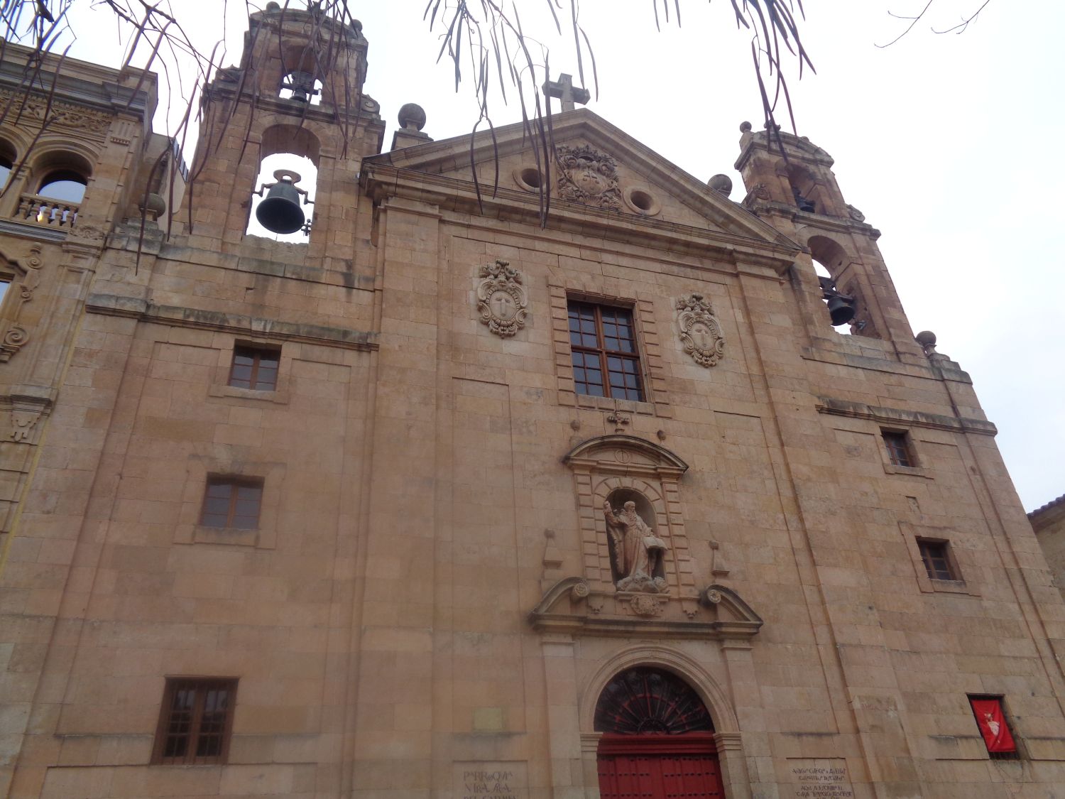 Salamanca ch Nuestra Sra del Carmen carmelitas descalzas front dec24