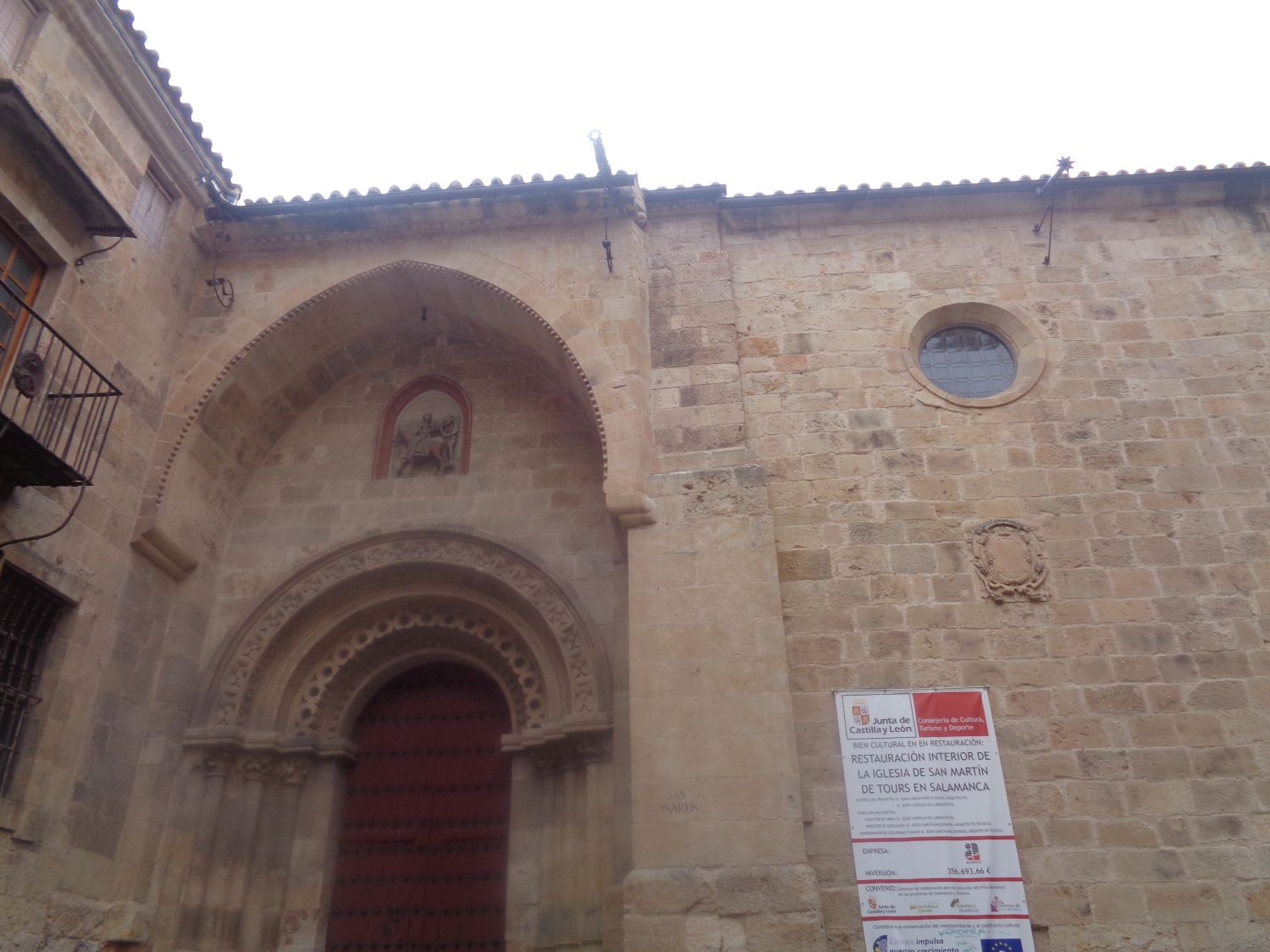 Salamanca ch San Martin de Tours front dec24