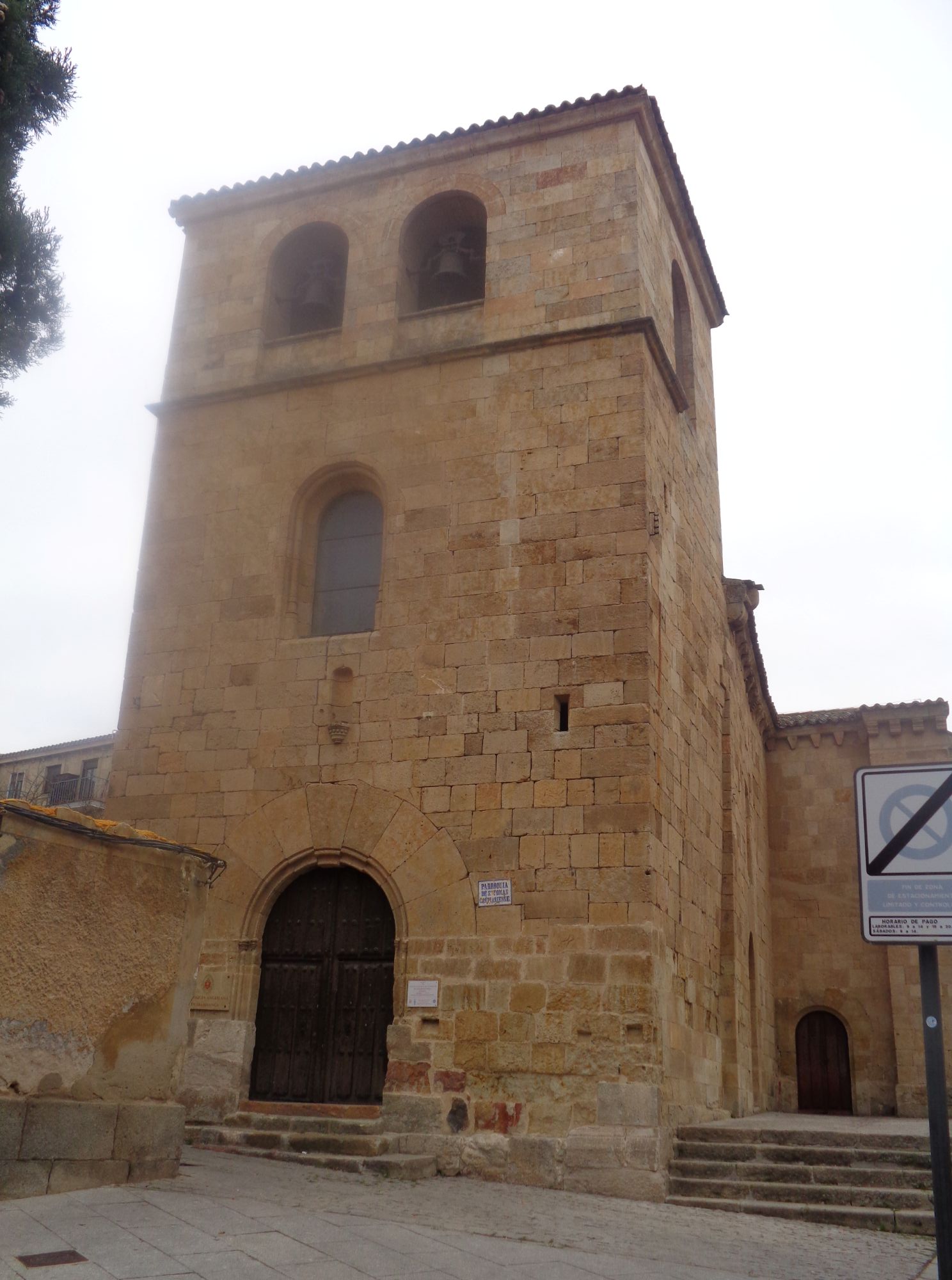 Salamanca ch san tomas casteriense belltower dec24
