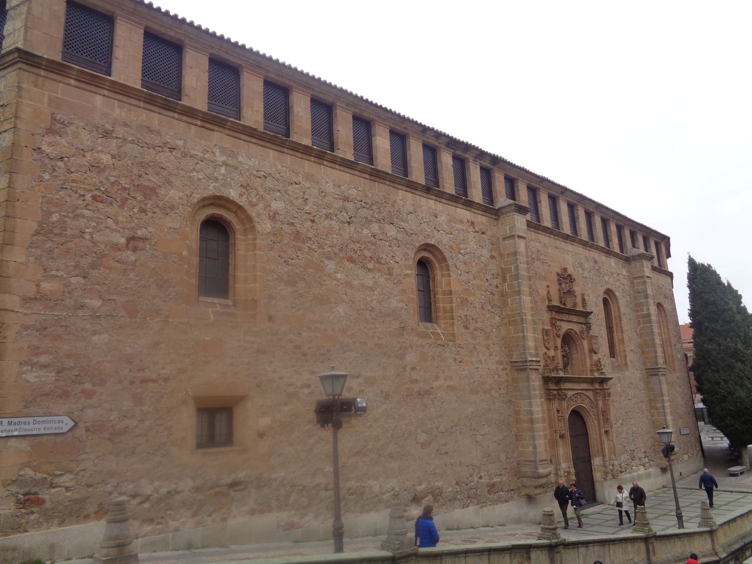Salamanca Convento de Santa Maria de las Duenas front dec24