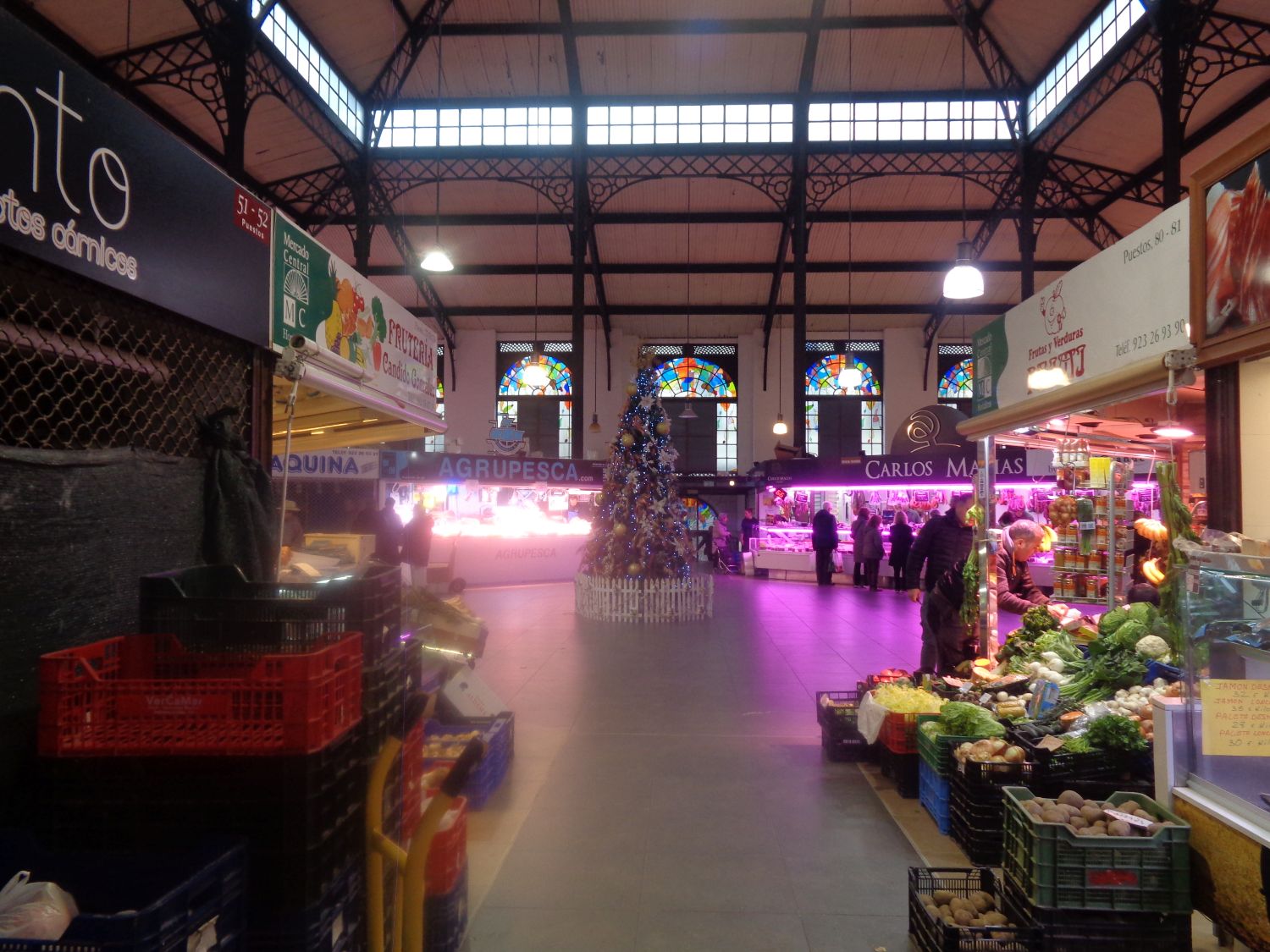 Salamanca Mercado de Abastos inside 1 dec24