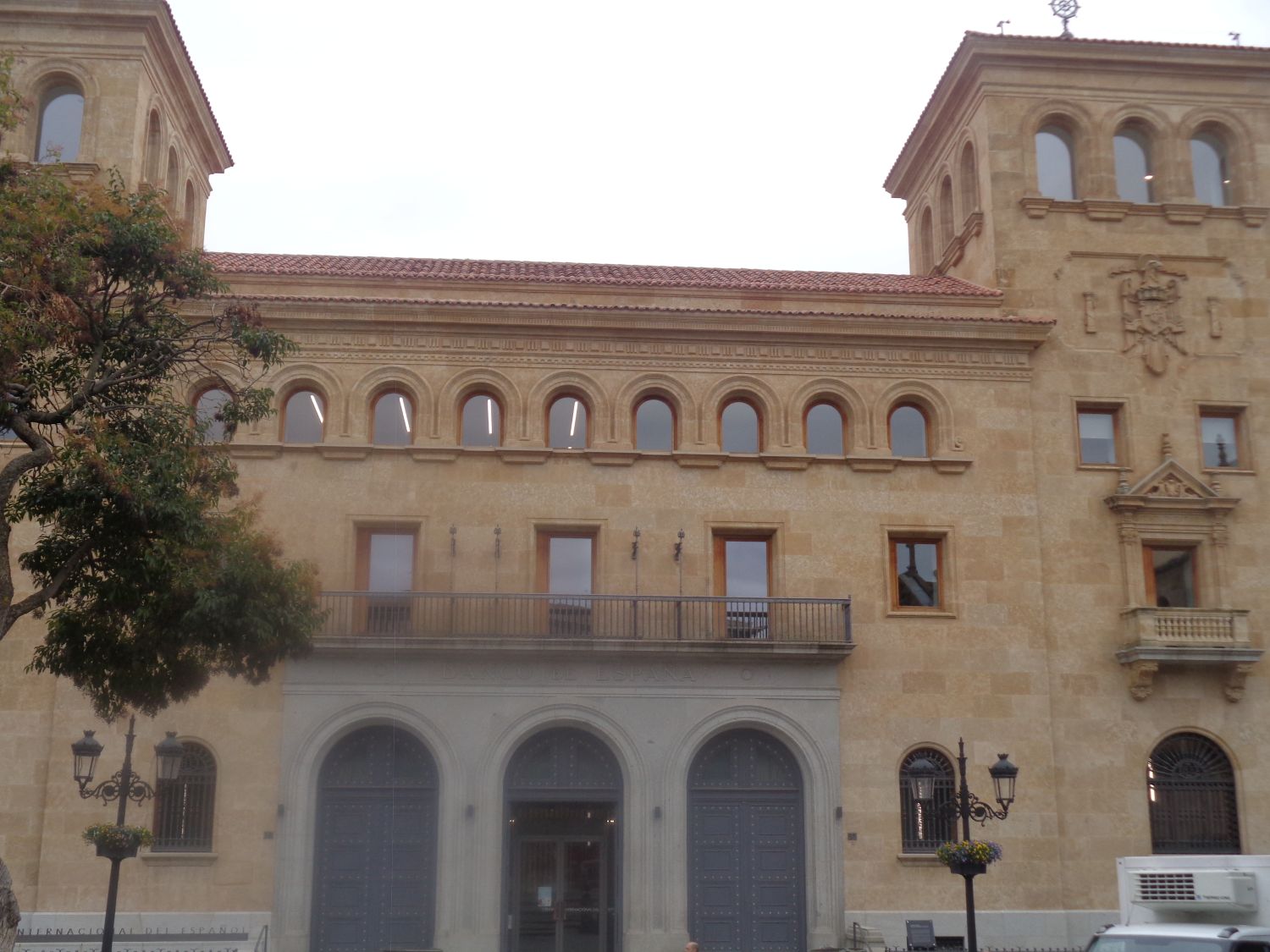 Salamanca old bank of Spain now centro inter del Español Plaza de los Bandos dec24