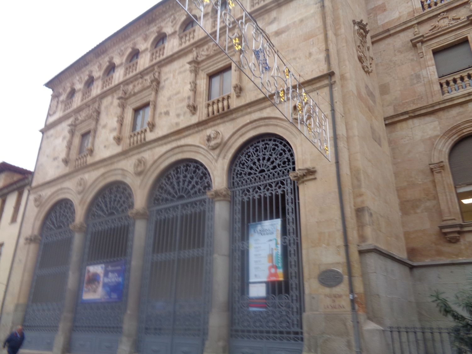 Salamanca Palacio de Salina or Fonseca front dec24