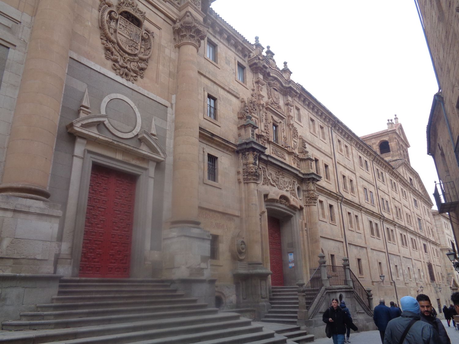 Salamanca univ pontifica Clerecía front dec24