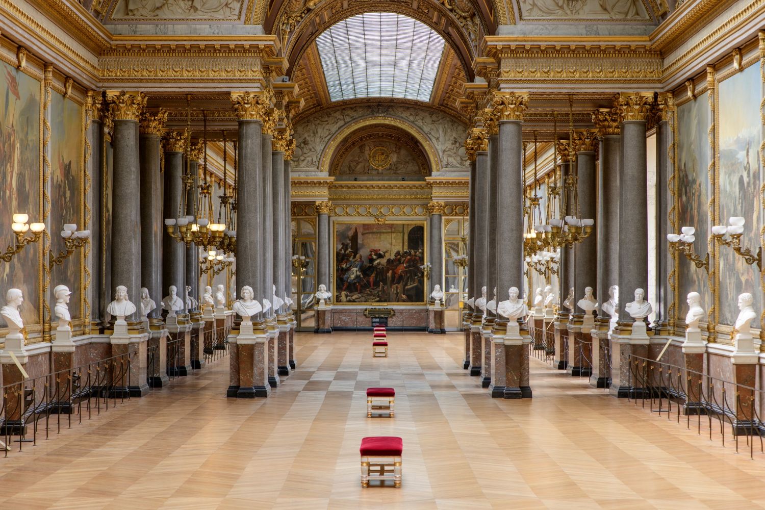 Versailles Château galerie des batailles dec24