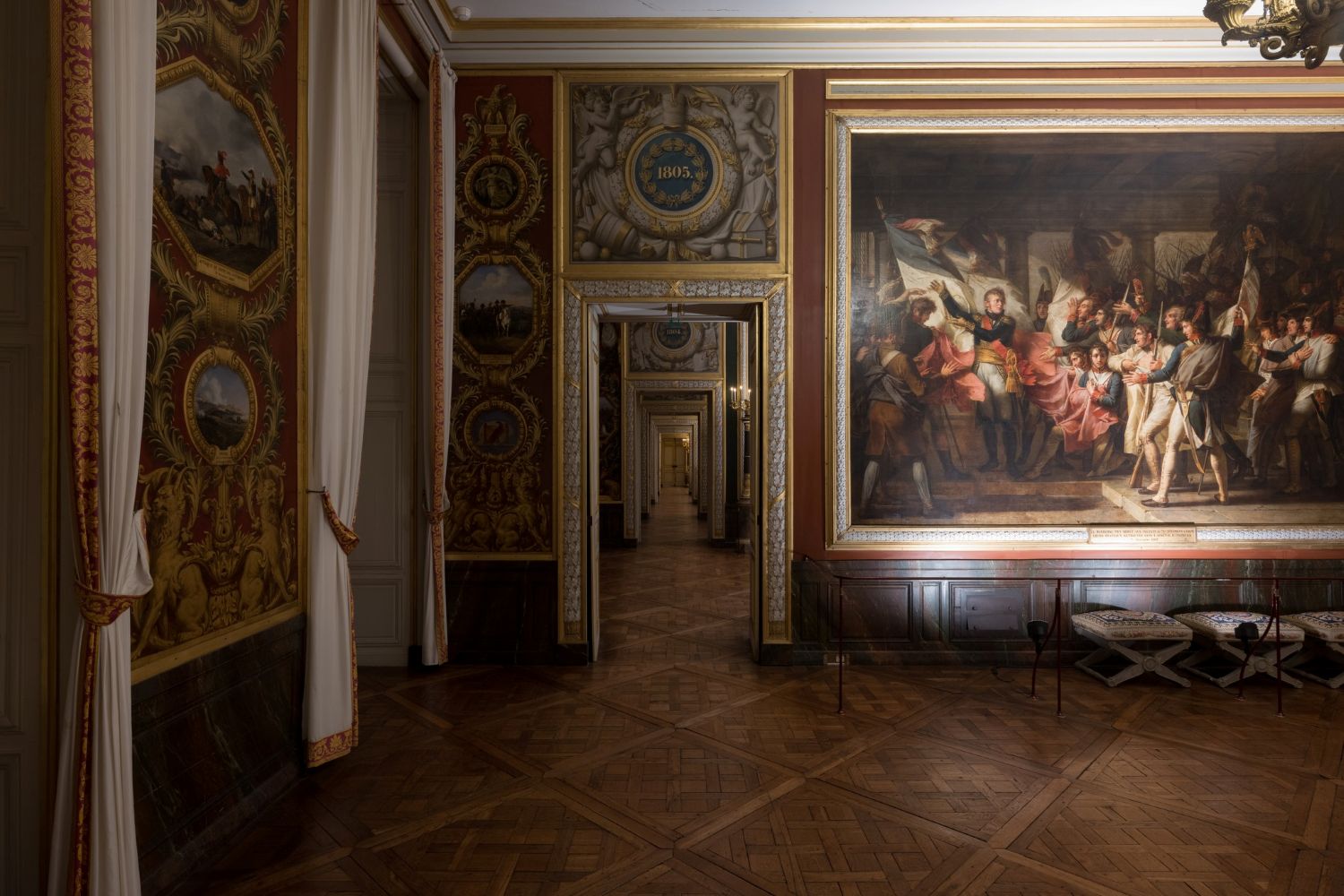 Versailles Château salle du sacré Napoéon I dec24