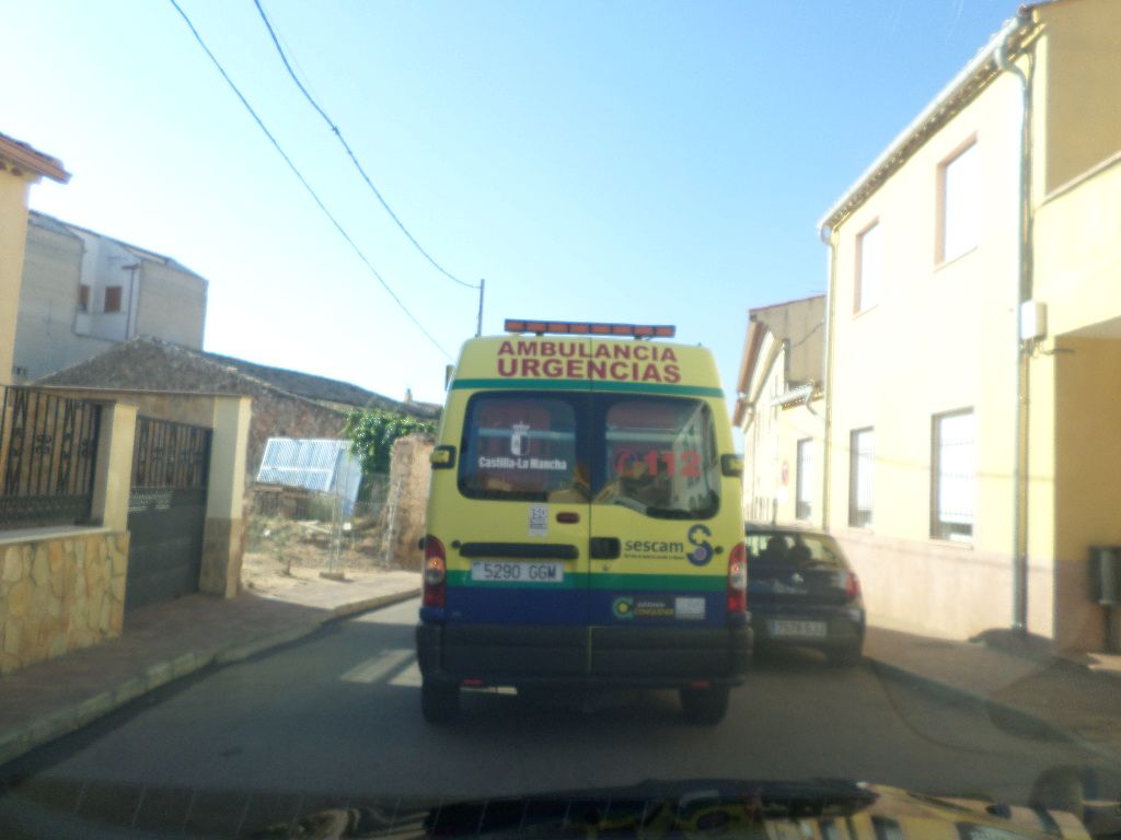 Villalba de la Sierra centro de salud ambulance to virgen de la luz hosp in cuenca for martine aug17