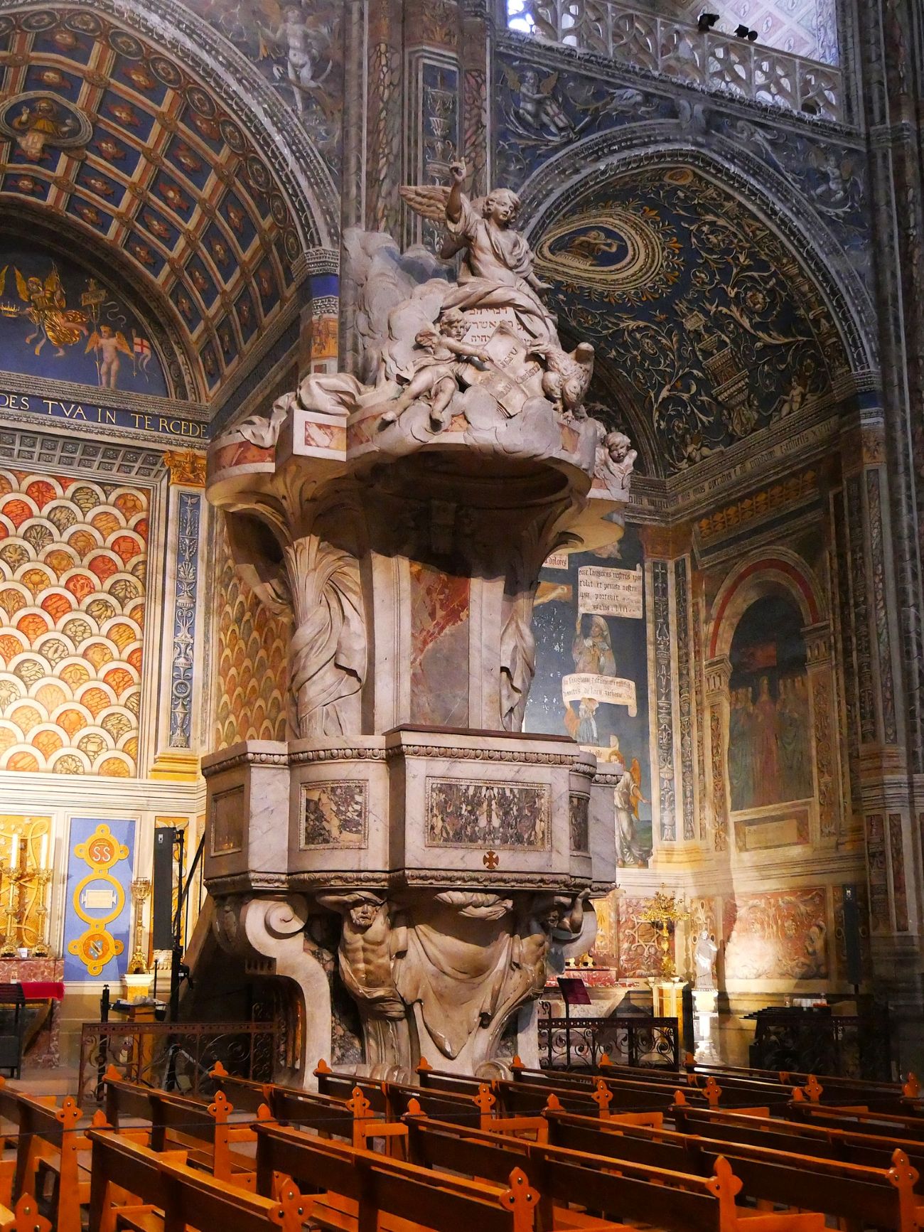 Albi Cathédrale Sainte Cecile pulpit