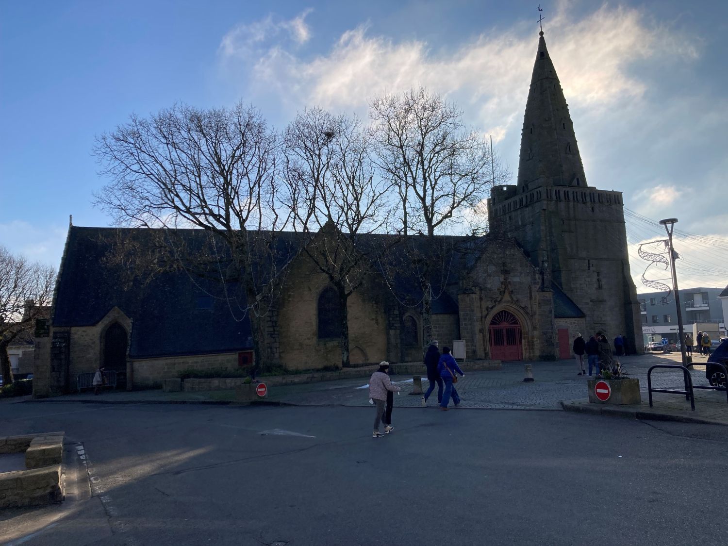 Lamor plage ch Notre Dame de Larmor side