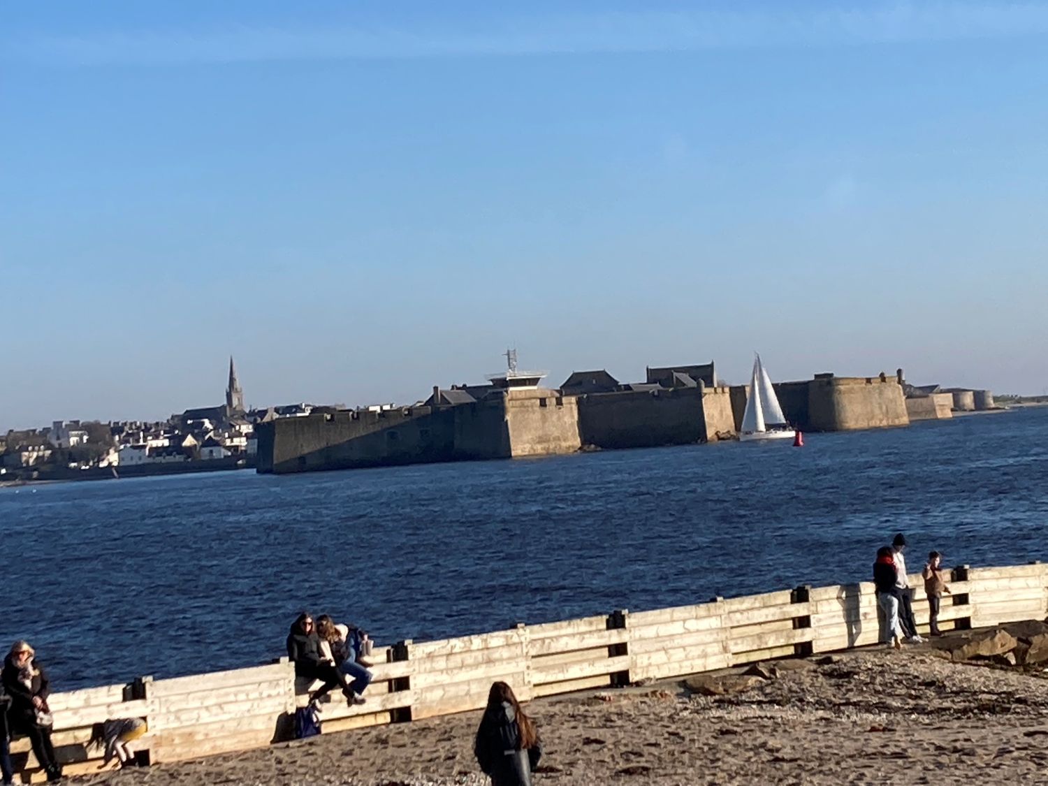 Lamor plage to port louis