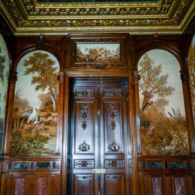 Madrid Casa de America door Las Fábulas de Jean de la Fontaine