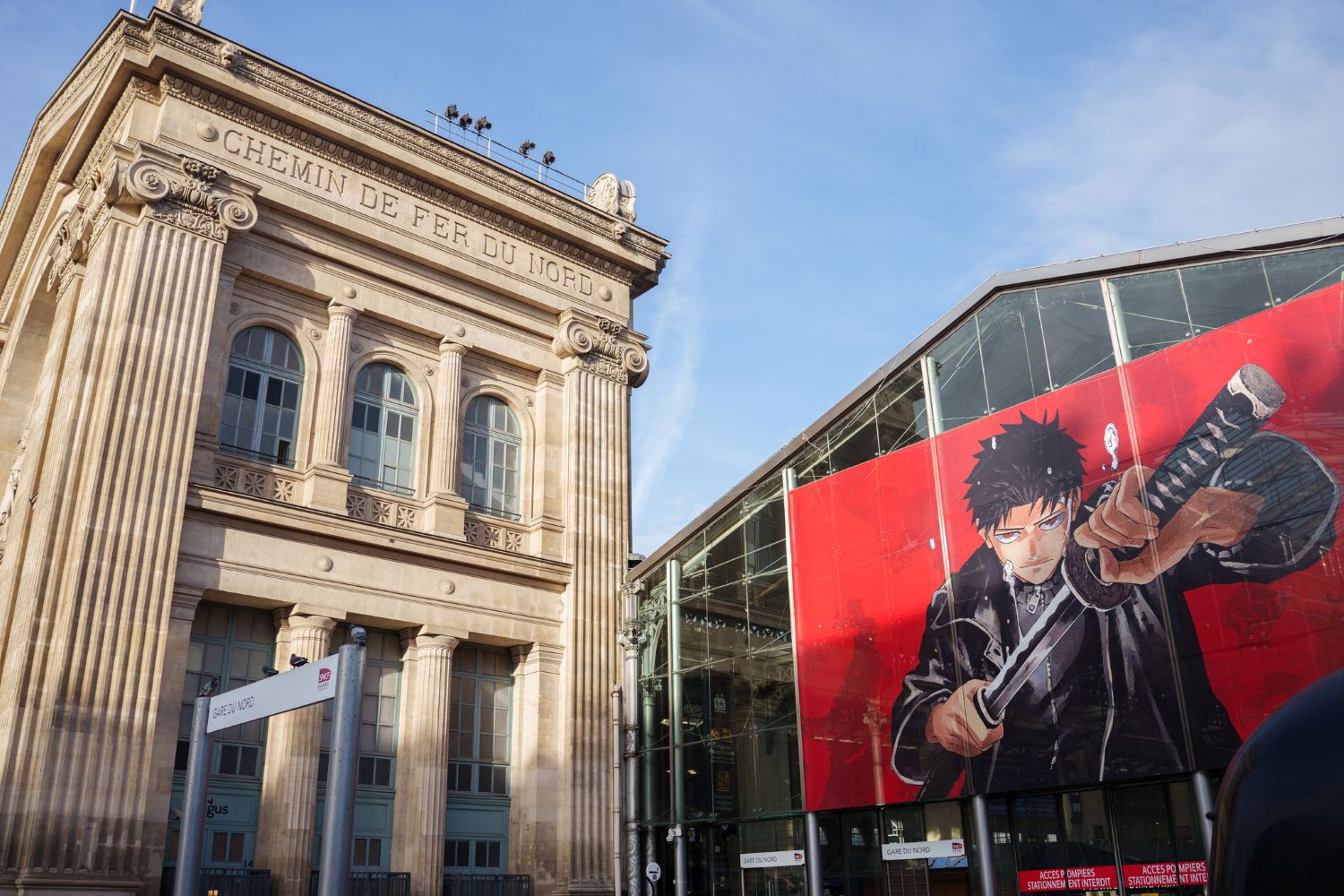 Paris Gare du Nord front entr