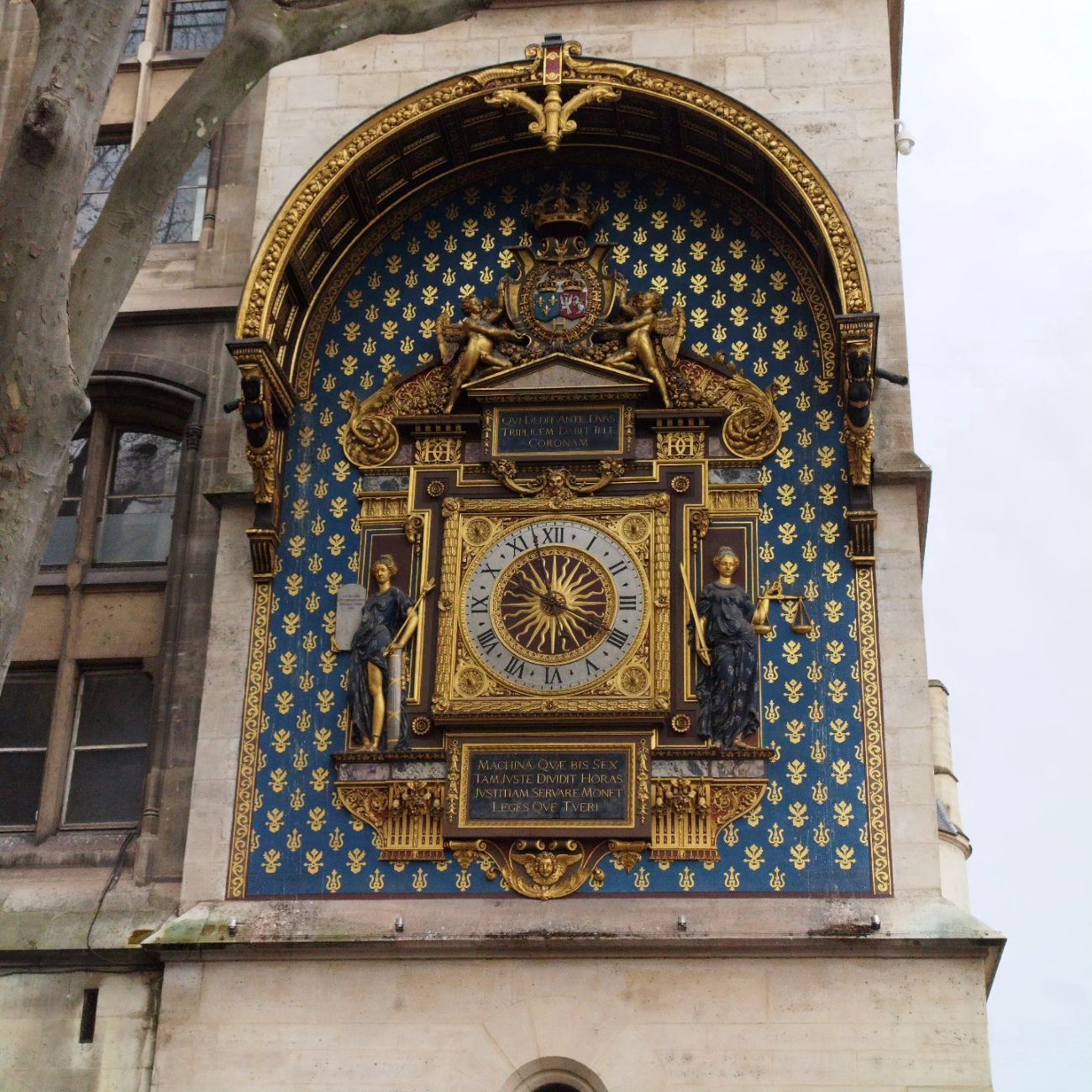 Paris Palais de la Cité Tour de l'Horloge