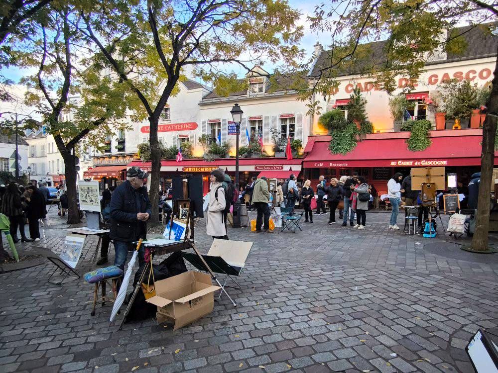 Paris place du tertre 2
