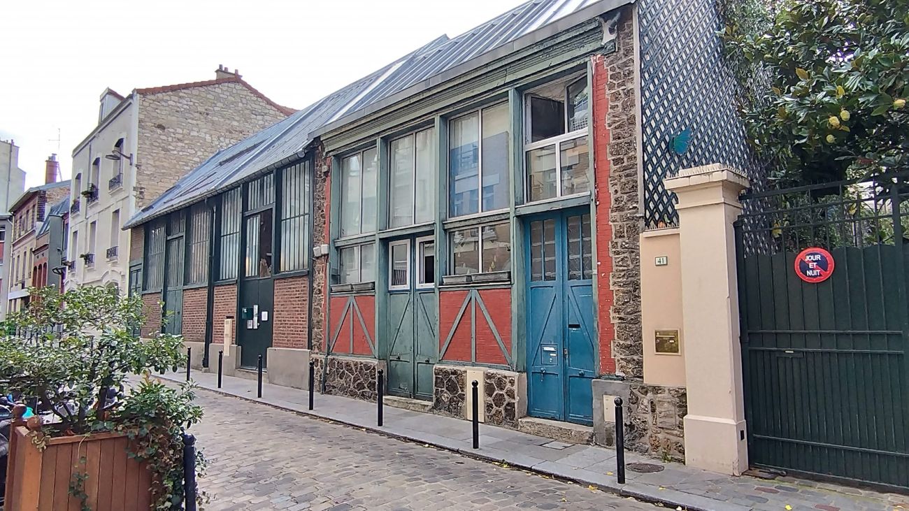 Paris Villa d'Alésia anciens ateliers d’artistes